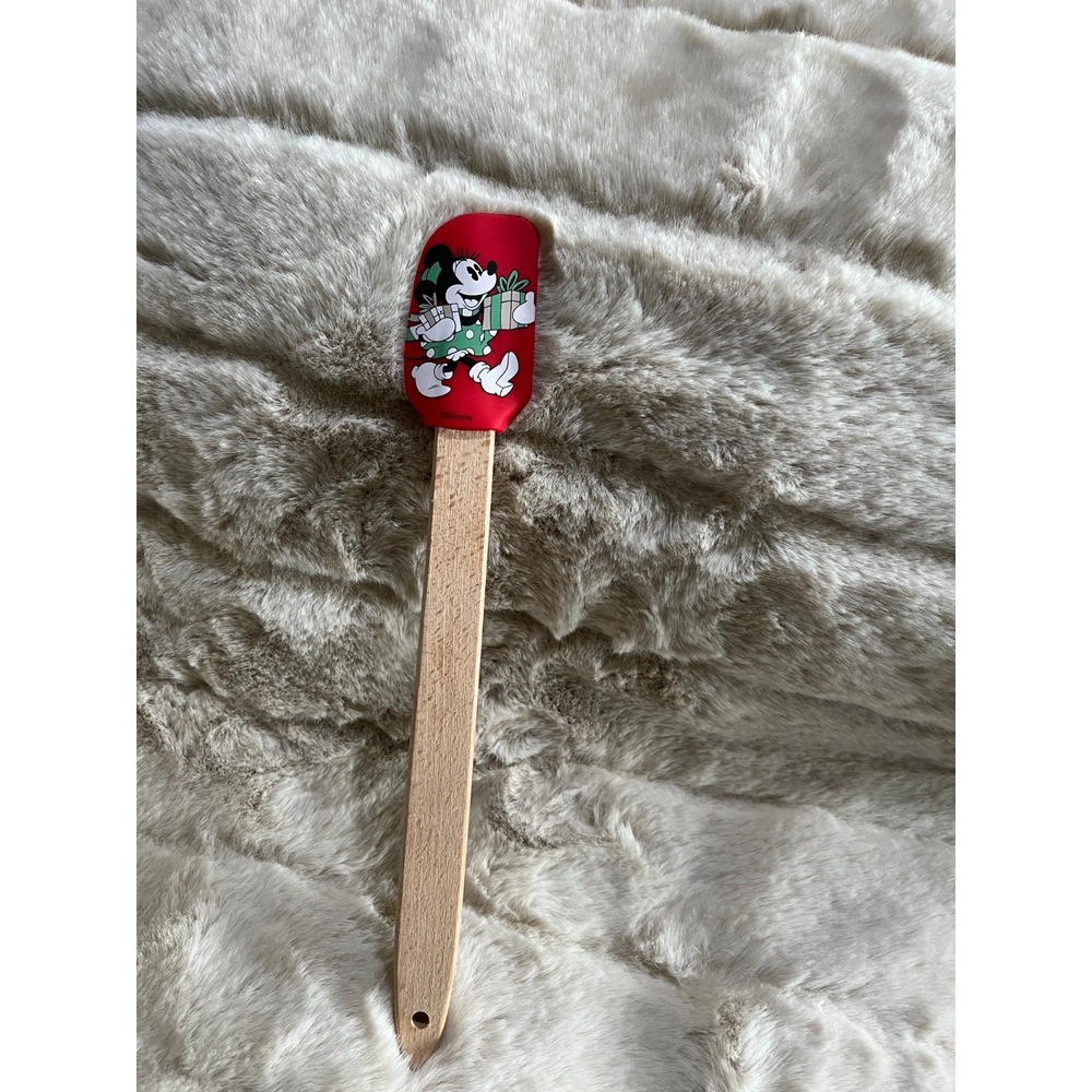 Disney Minnie Mouse Christmas Bake Some‎ Holiday Cheer Silicone Spatula